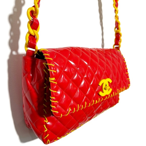 Limited Edition XL Patent Chanel Flap Bag (Collectors Dream) - Picture 6 of 10